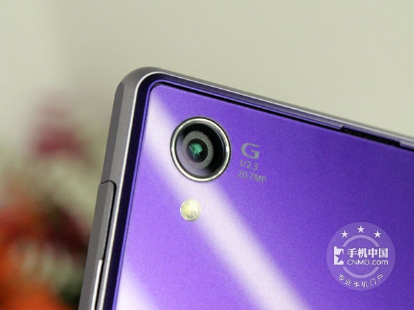 紫色索尼xperia z1 l39h手机机身细节图片大图_索尼z1图片_手机中国