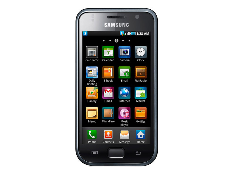 三星I9000(Galaxy S 8GB)怎么样 Android 2.2运行内存： --重量119g