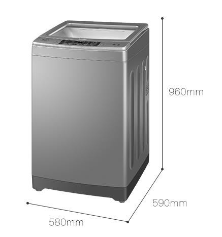 海尔幂动力10公斤kg智能定频波轮洗衣机EB100F959U1